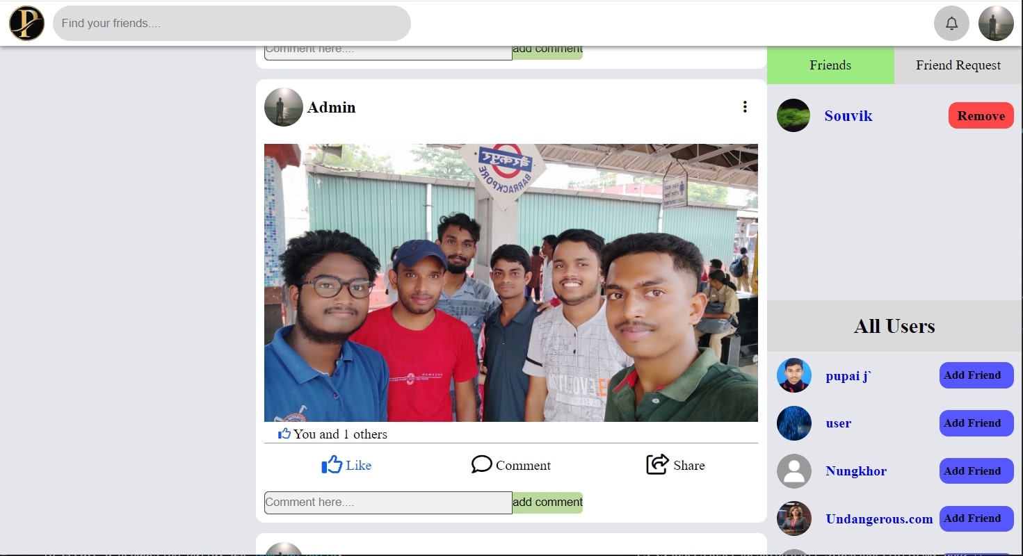 Facebook Clone